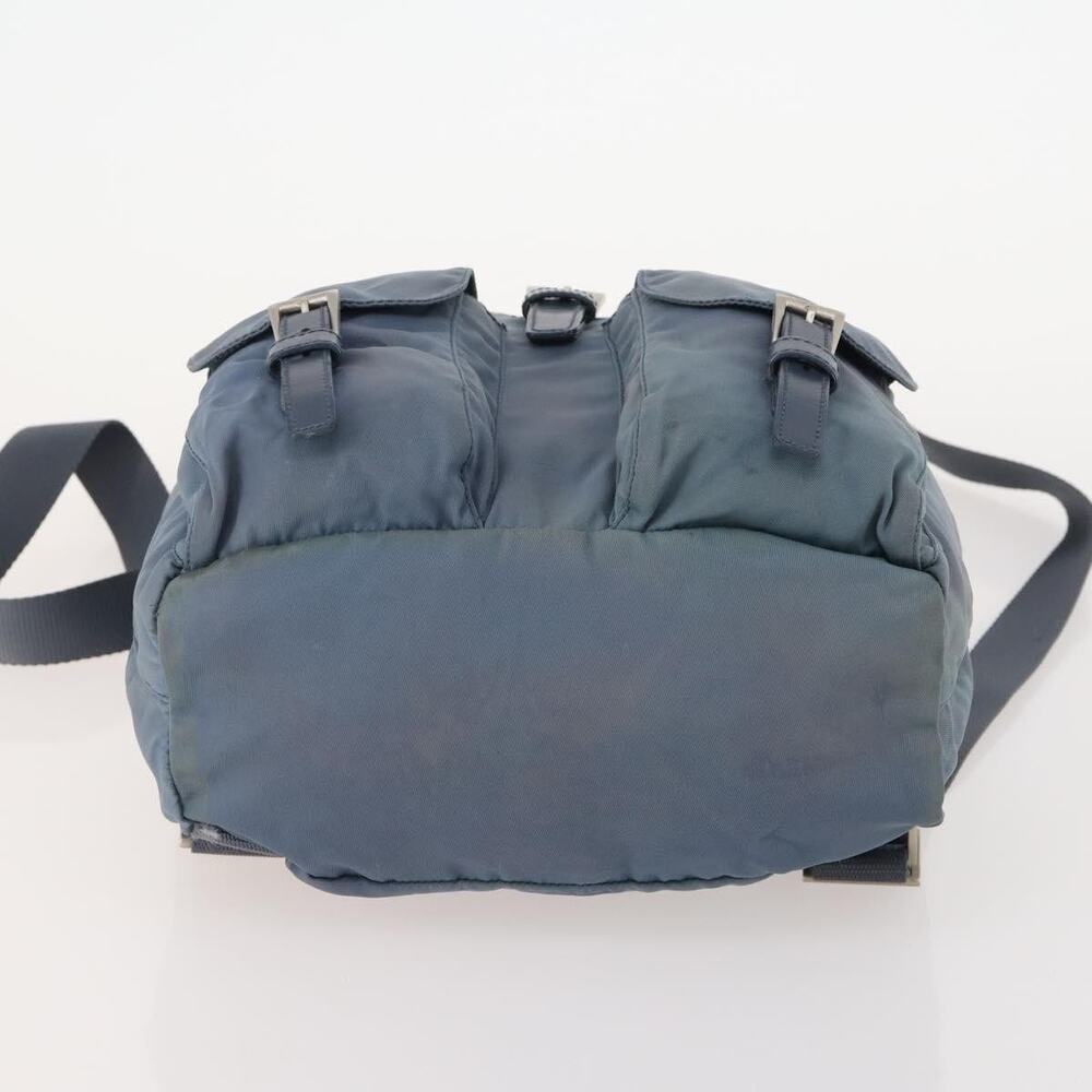 Prada Nylon Backpack Blue - Picture 6 of 16